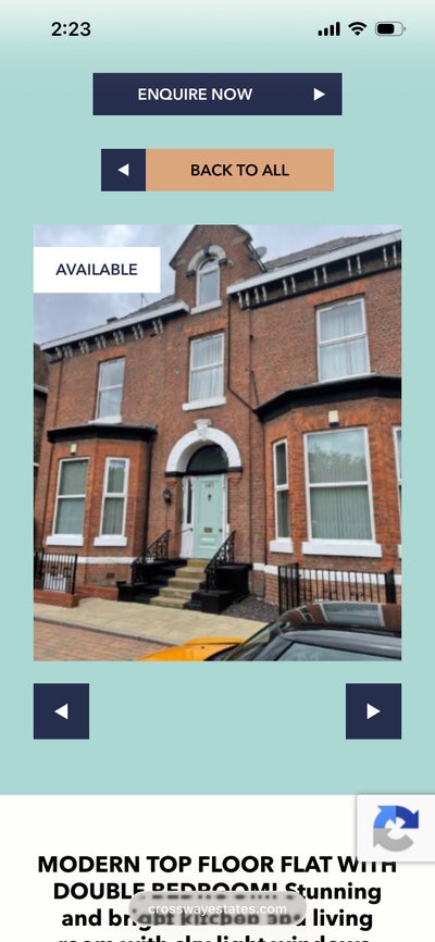 1 Bed Flat Over Looking  Park Victoria Park M14 Main Photo