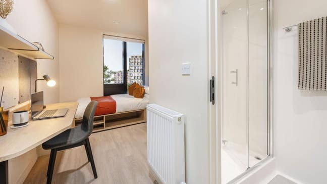 Press House: Ensuite room in a student hall in Lon Main Photo