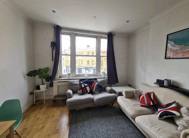 Double bedroom in 2-bed flat, Fulham Broadway Main Photo