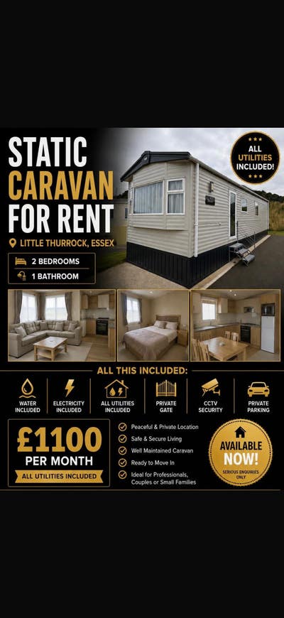 🌟static caravan for rent 🌟 Main Photo