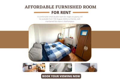 2 Double Rooms | Walk to Putney Bridge Station 6LC Main Photo