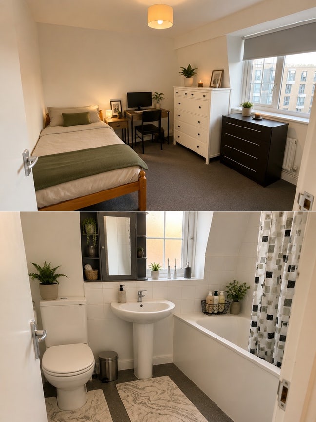 Large Bright Room in Duplex Flat – Fully Furnished Main Photo