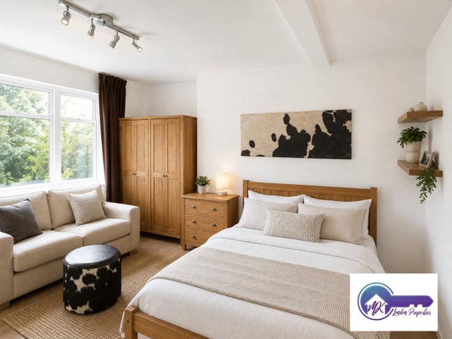 Large Room with Balcony in Westferry  Main Photo