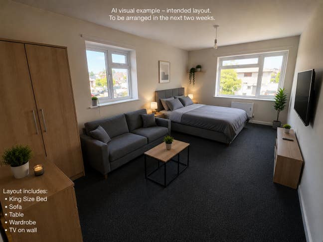 Large Luxury Double bedroom, &pound;800 all bills inc Main Photo