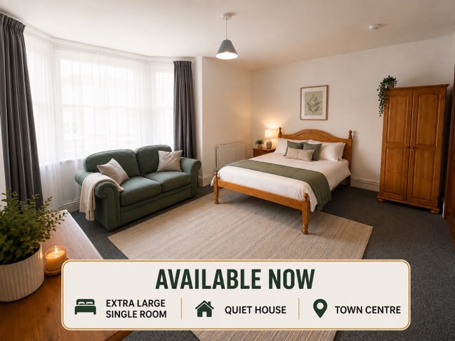 ⭐ Huge Room | 5 Min Town | Quiet professional Home Main Photo