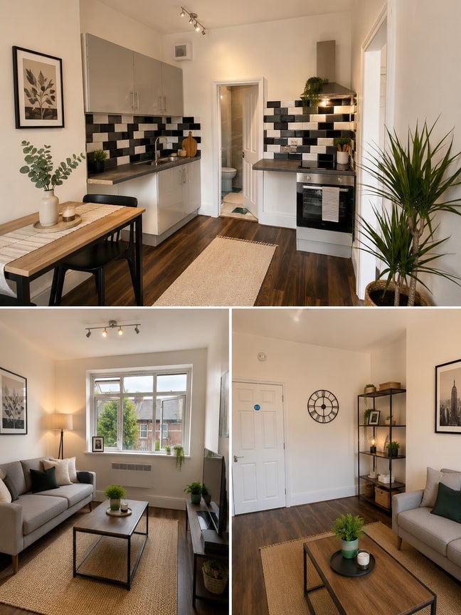 🔥Charming Studio Flat with Separate Kitchen – NW2 Main Photo