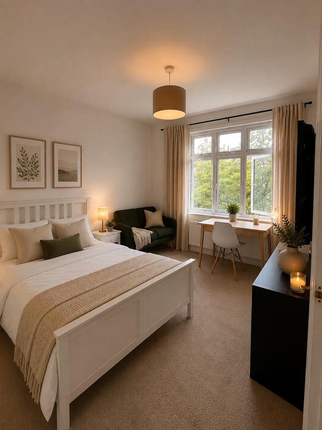 Bright Furnished Rooms – Colliers Wood / Mitcham Main Photo