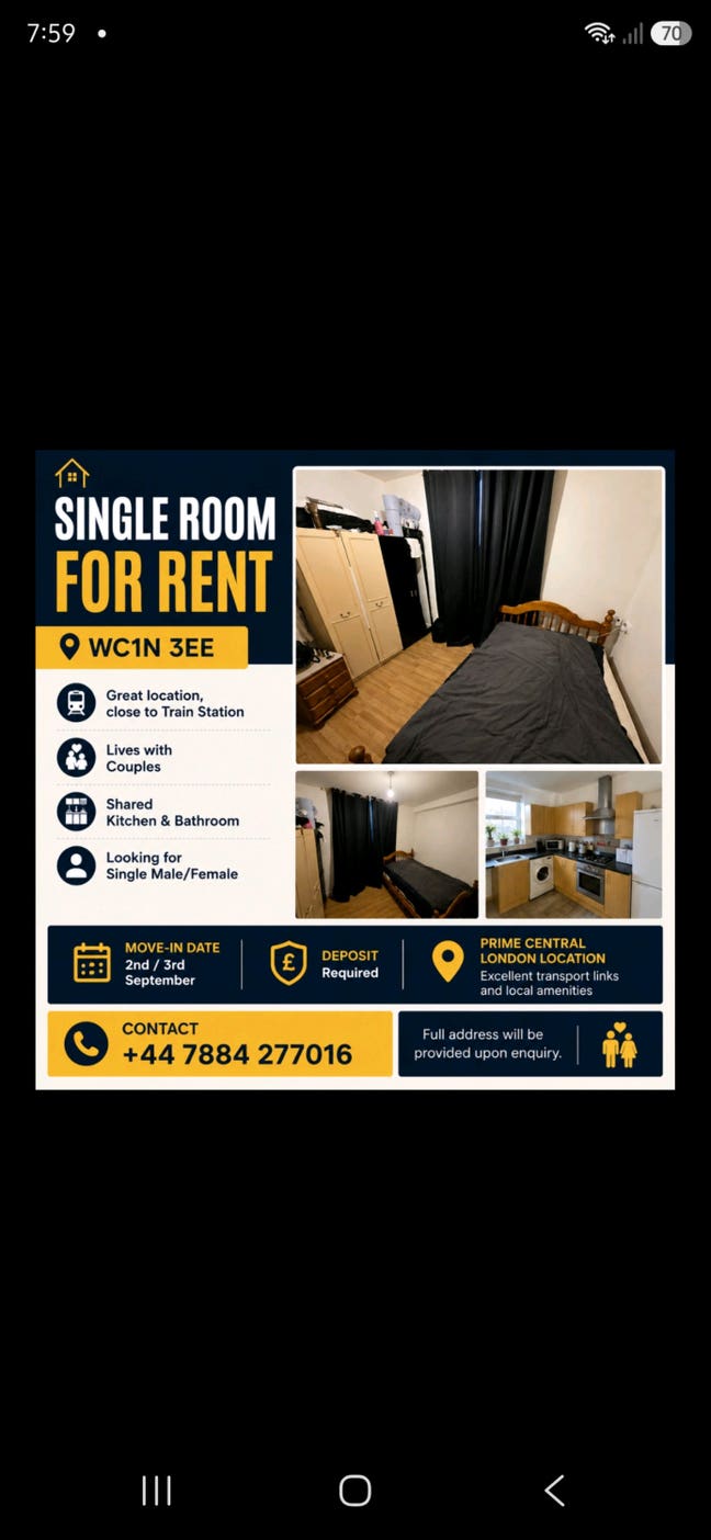 Single Room Main Photo