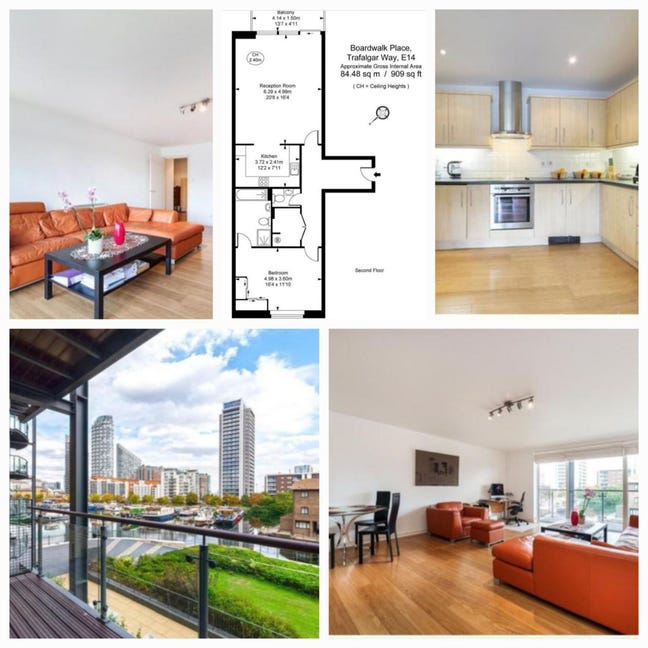 Short Let: huge 1br in CW 80 sq m New build Main Photo