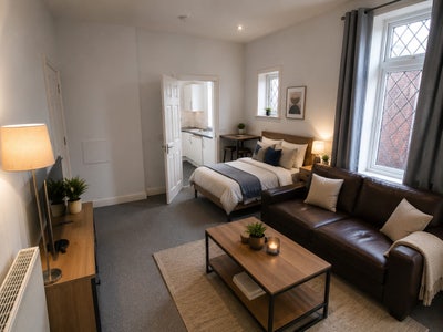 Studio Flat Non Sharing Close to City Centre Main Photo