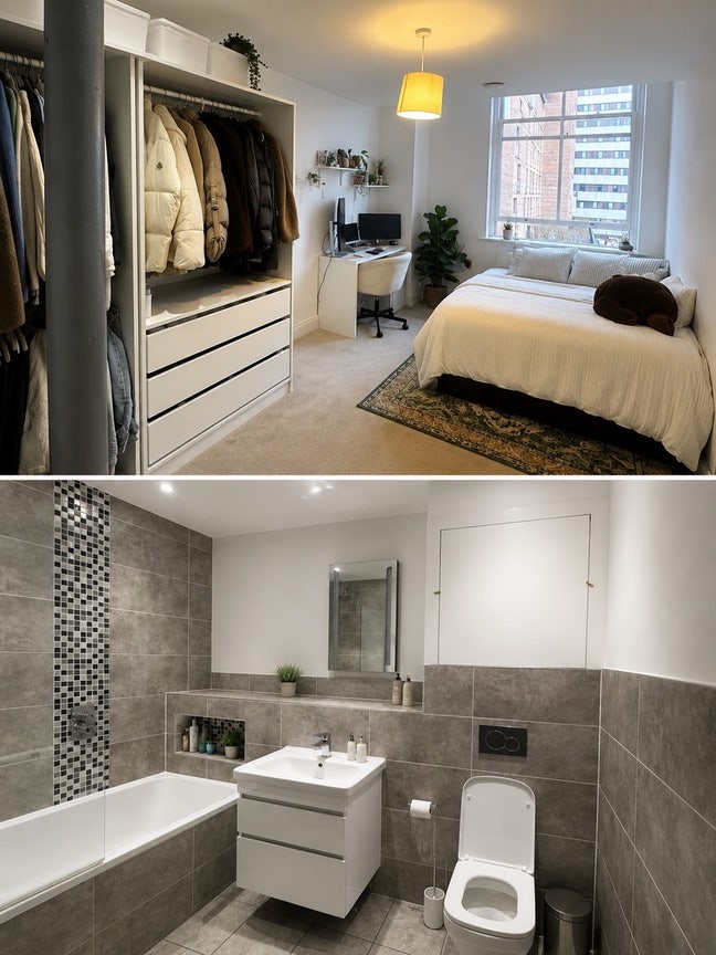 Double room available on Canal Street 🤍 Main Photo