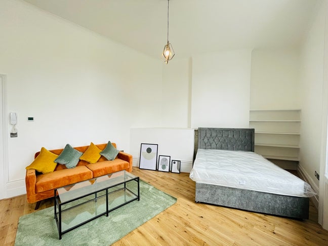 Bright and spacious studio flat near King's Cross Main Photo