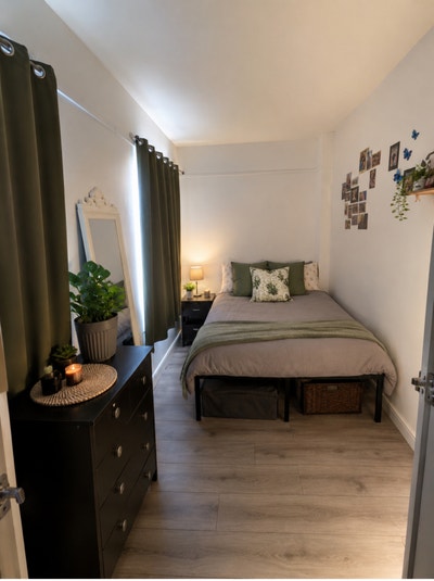 Spacious Room with Private Living Room in Shared 4 Main Photo