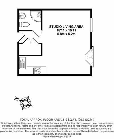 A modern studio in Wimbledon available 1st Nov Main Photo