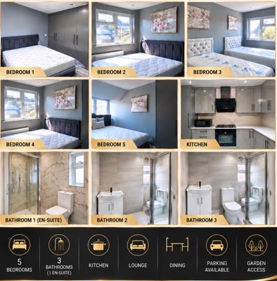 Newly Refurbished Rooms to Rent – Ashford, Near He Main Photo