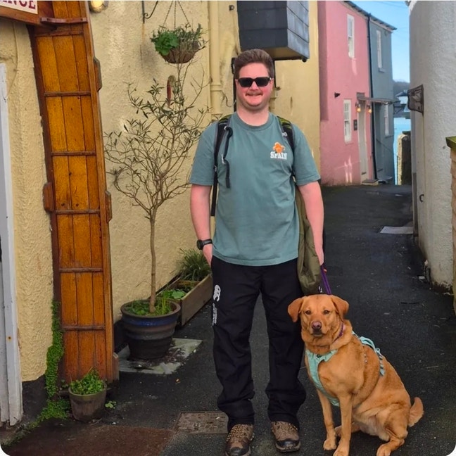 Just me and a Labrador Main Photo