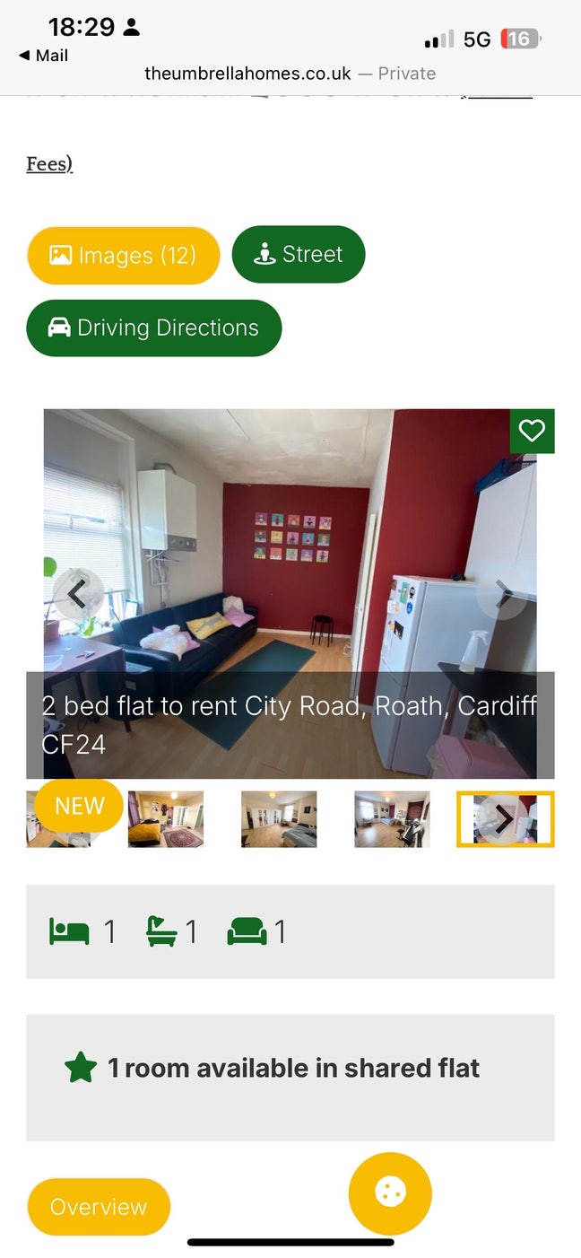 One room available furnished  Main Photo