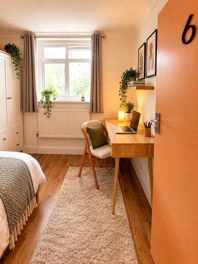 🔑 Modern & Cozy Room with Dedicated Workspace 🏠 Main Photo