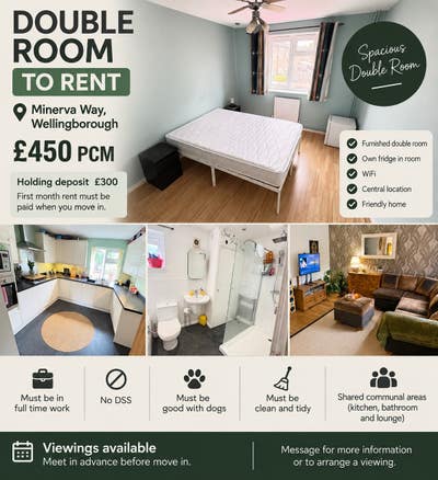 Double room to rent  Main Photo