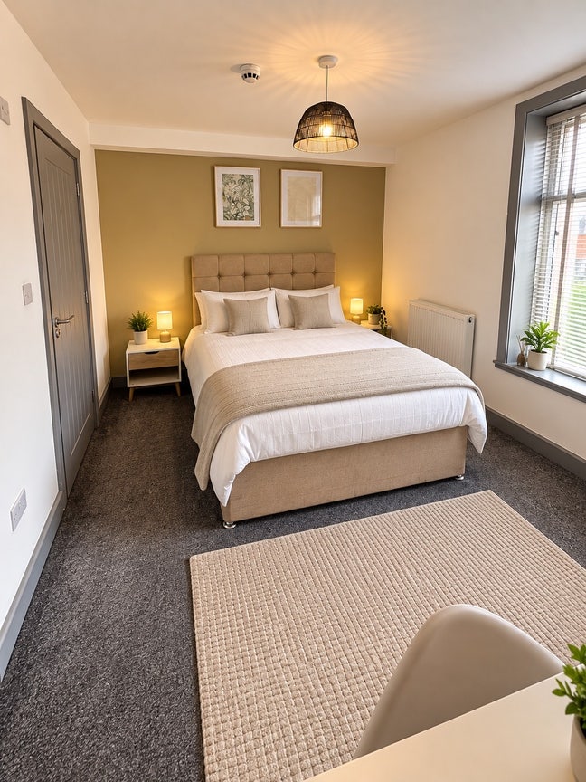 🏡 Stunning 5-Bed En-Suite House | Modern Rooms Main Photo