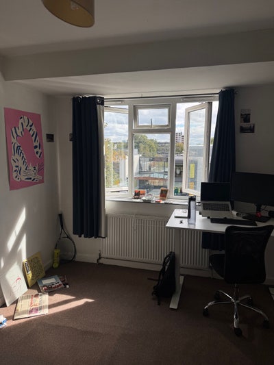 Sunny double room in sociable Hackney flat☀️ Main Photo