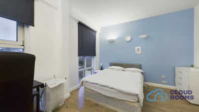 Modern Double Room – E14 🏠 Canary Wharf Zone 2 Main Photo