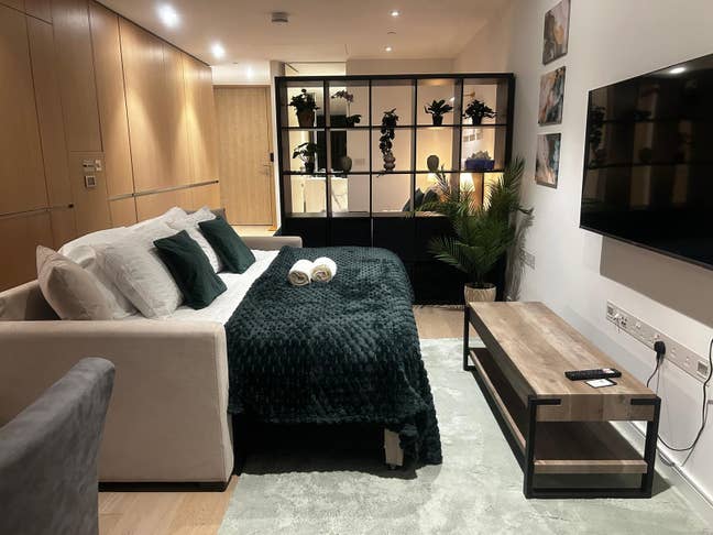 Spacious Studio Apartment - 5min from Canary Wharf Main Photo