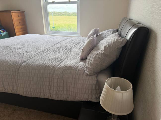 Double room, bathroom and lounge.  Main Photo