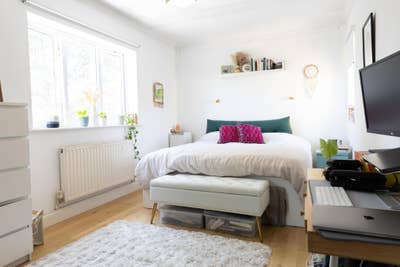 Large bedroom in creative home  Main Photo