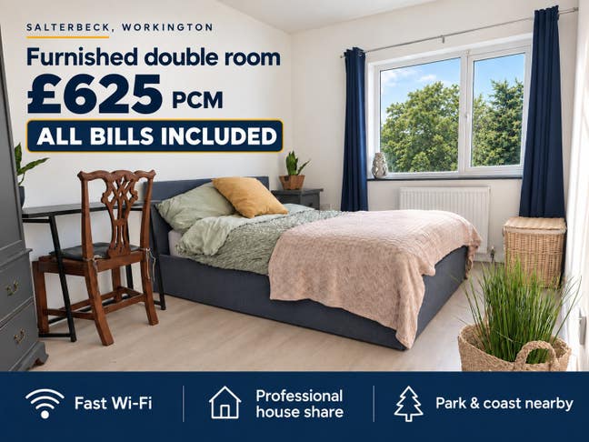 Large Double Room – Parkside | Bills Inc Main Photo