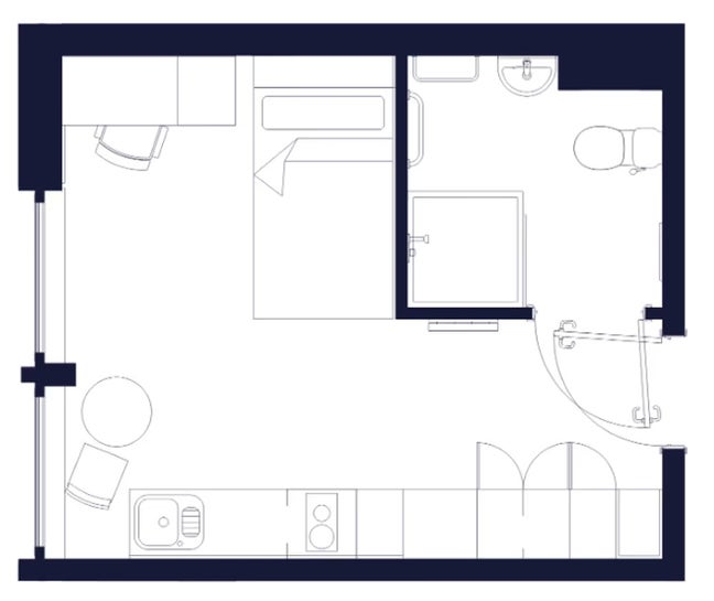 Single or Double Occupancy Room Main Photo