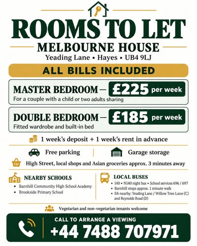 Room to let Main Photo