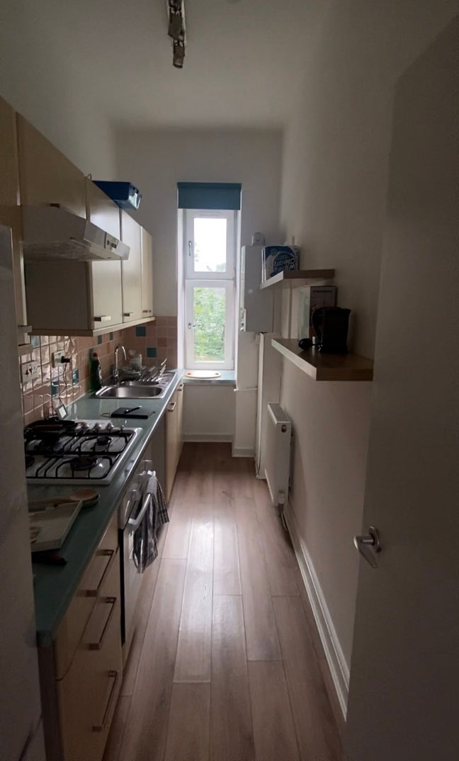 Bright Double Room in Stylish Maryhill Tenement Fl Main Photo