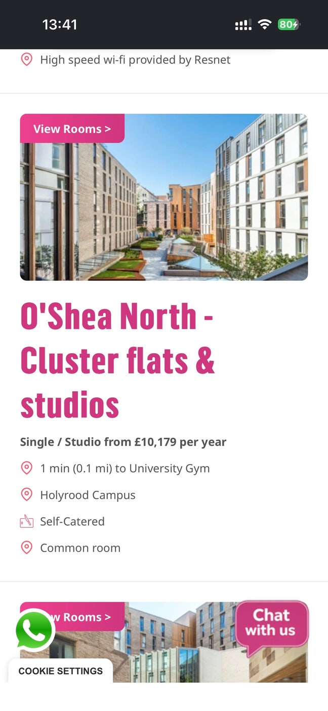 Student accommodation near Moray House Main Photo