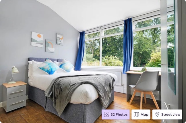 Spacious room with private garden access near Lamm Main Photo