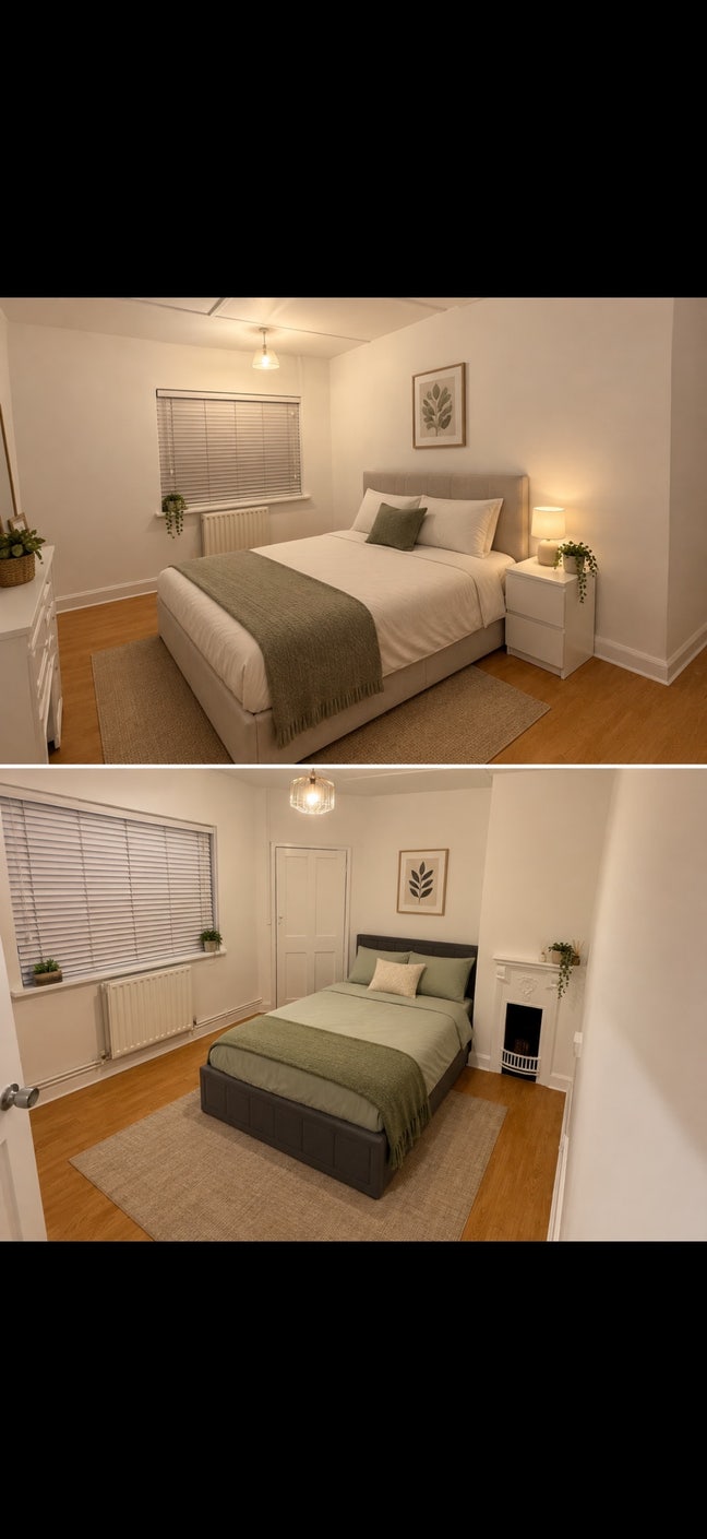 Newly furnitures double  bedrooms/house Main Photo