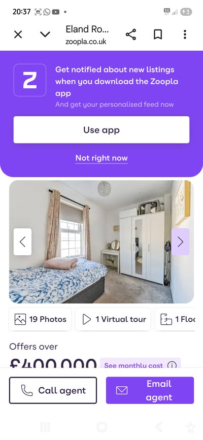 Lovely bright furnished single room. Monday to Fr  Main Photo