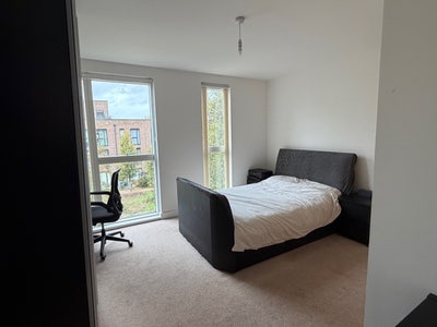 Modern Room with Modern Bathroom Main Photo