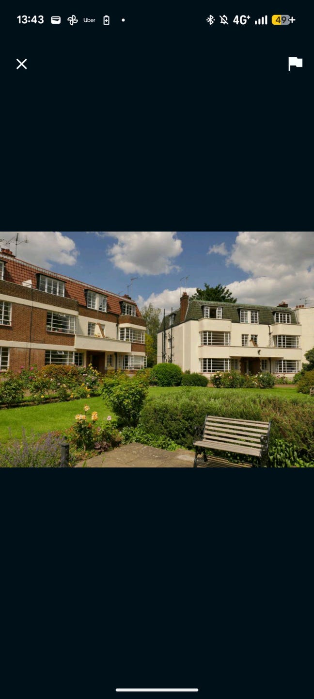 Two Rooms  in Art Deco Flat by Clissold Park Main Photo