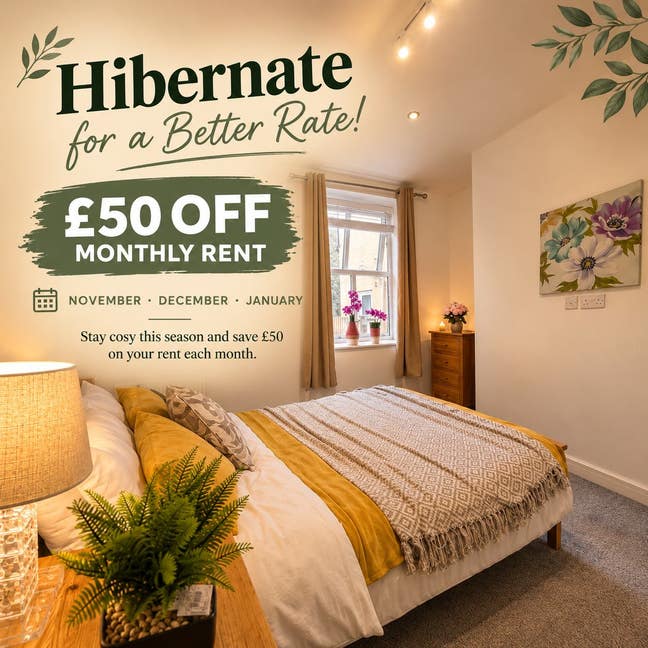 🥶 Hibernate for a better rate - &pound;50 reduction! 🥶 Main Photo