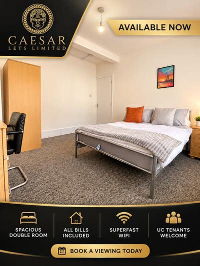 🏡 Spacious Furnished Double Room  Main Photo