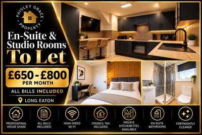 ✨Brand New High-Spec Studio & En-suite Rooms✨ Main Photo