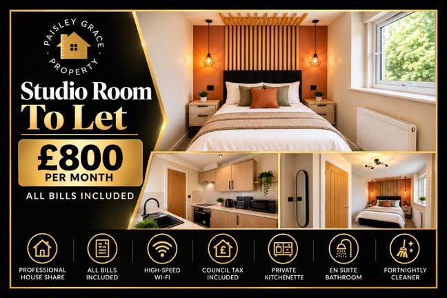 💥 Stunning New Studio Room Available! 💥  Main Photo