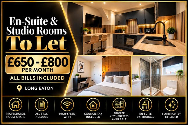 ✨Brand New High-Spec Studio & En-suite Rooms✨ Main Photo