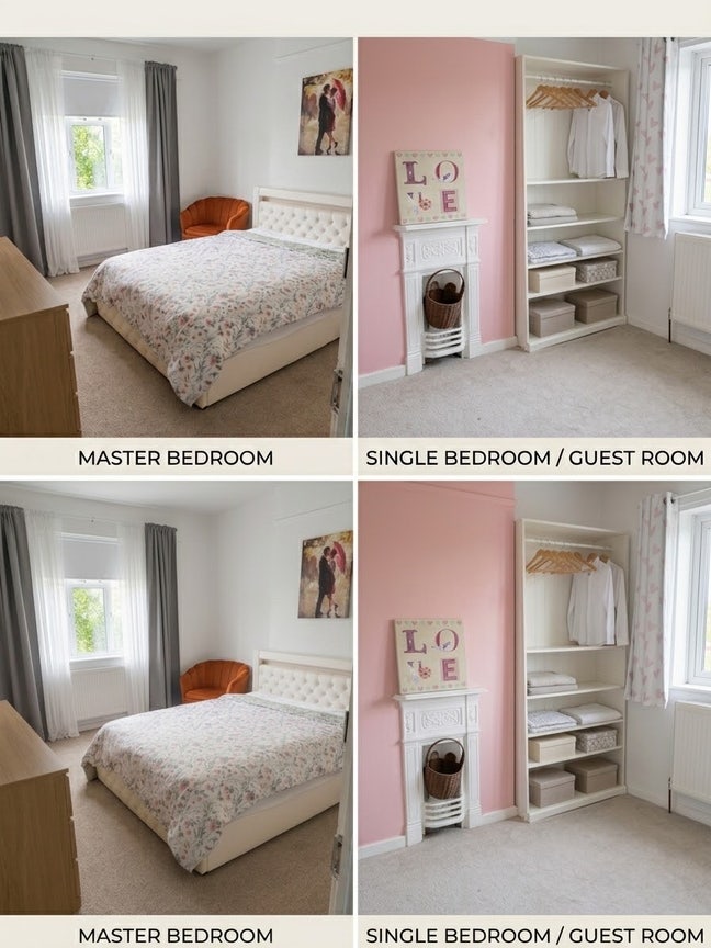 Double and single room  (ig8)  Main Photo
