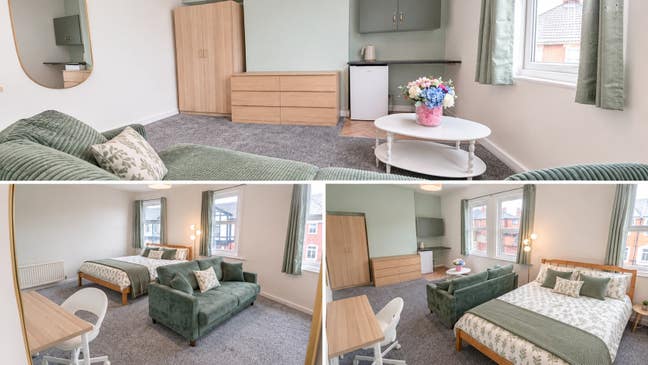 New Room with lounge area, all Bills included.   Main Photo