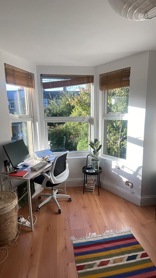 Sunny Room with Garden View in Victorian Terrace Main Photo