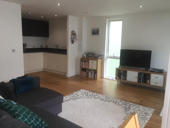 Double room w/ own bathroom in Bright Modern Flat Main Photo