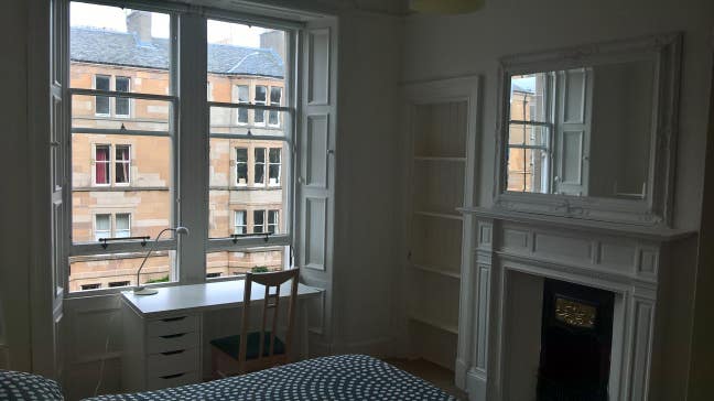 Beautiful large double room to rent in Marchmont Main Photo
