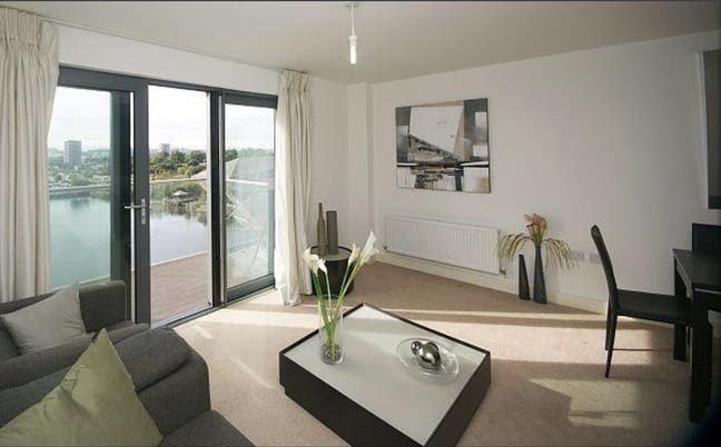 Water views. Own BathRM. Next to Tube & mall Main Photo